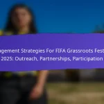 Impact of Local Culture on FIFA Grassroots Festivals 2025: Traditions, Activities, Community Involvement