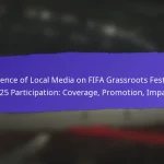 Community Involvement In FIFA Grassroots Festivals 2025: Local partnerships, Volunteer roles, Attendance