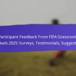 Volunteer Training Programs For FIFA Grassroots Festivals 2025: Preparation, Effectiveness, Feedback