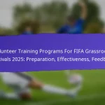 Economic Benefits Of FIFA Grassroots Festivals 2025: Local Business Support, Tourism, Investment